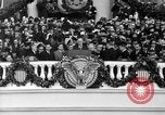 Image of Franklin D Roosevelt first inauguration speech Washington DC USA, 1933, second 24 stock footage video 65675049691