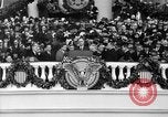 Image of Franklin D Roosevelt first inauguration speech Washington DC USA, 1933, second 25 stock footage video 65675049691