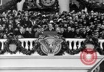 Image of Franklin D Roosevelt first inauguration speech Washington DC USA, 1933, second 34 stock footage video 65675049691