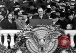 Image of Franklin D Roosevelt first inauguration speech Washington DC USA, 1933, second 57 stock footage video 65675049691