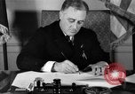 Image of Franklin D Roosevelt Washington DC USA, 1933, second 42 stock footage video 65675049692
