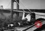 Standbild George Washington Bridge New York City USA, 1931, aus Sekunde 14 historischem Filmmaterial Videoclip 65675049697