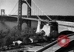Standbild George Washington Bridge New York City USA, 1931, aus Sekunde 16 historischem Filmmaterial Videoclip 65675049697
