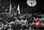 Standbild Franklin D Roosevelt Nominierung akzeptiert Chicago Illinois USA, 1932, aus Sekunde 58 historischem Filmmaterial Videoclip 65675049701