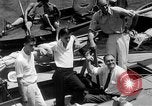 Standbild Präsident Franklin D Roosevelt auf der Yacht Mythos II New England United States USA, 1932, aus Sekunde 5 historischem Filmmaterial Videoclip 65675049702