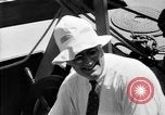 Standbild Präsident Franklin D Roosevelt auf der Yacht Mythos II New England United States USA, 1932, aus Sekunde 14 historischem Filmmaterial Videoclip 65675049702
