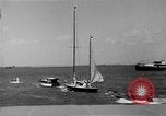 Standbild Präsident Franklin D Roosevelt auf der Yacht Mythos II New England United States USA, 1932, aus Sekunde 21 historischem Filmmaterial Videoclip 65675049702
