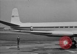 Standbild de Havl Comet Mk 3 Prototyp Hertfordshire England, 1954, aus Sekunde 19 historischem Filmmaterial Videoclip 65675049706