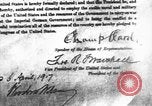Standbild Woodrow Wilson Washington DC USA, 1917, aus Sekunde 24 historischem Filmmaterial Videoclip 65675049720