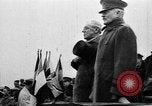 Image of President Woodrow Wilson and General Pershing review troops France, 1919, second 17 stock footage video 65675049723