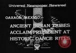 Immagine di Le tribù indiane Messico Oaxaca, 1933, secondo 4 filmato di repertorio 65675049745
