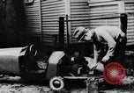 Image of Homemade car of newspaper boy Edward Floyd Seattle Washington USA, 1933, second 7 stock footage video 65675049746