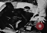 Image of Homemade car of newspaper boy Edward Floyd Seattle Washington USA, 1933, second 16 stock footage video 65675049746