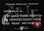 Immagine di Oro di data mining Owensville Ohio USA, 1933, secondo 1 filmato di repertorio 65675049752