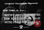 Immagine di Maxim M Litvinov United States USA, 1933, secondo 1 filmato di repertorio 65675049753