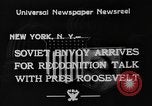 Immagine di Maxim M Litvinov United States USA, 1933, secondo 3 filmato di repertorio 65675049753