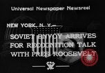 Immagine di Maxim M Litvinov United States USA, 1933, secondo 6 filmato di repertorio 65675049753