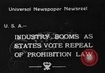 Immagine di Festeggiamenti dopo il divieto è abrogato United States USA, 1933, secondo 1 filmato di repertorio 65675049755