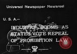 Immagine di Festeggiamenti dopo il divieto è abrogato United States USA, 1933, secondo 5 filmato di repertorio 65675049755