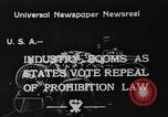 Immagine di Festeggiamenti dopo il divieto è abrogato United States USA, 1933, secondo 6 filmato di repertorio 65675049755