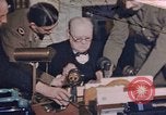 Image of Winston Churchill victory in Europe radio speech London England United Kingdom, 1945, second 1 stock footage video 65675049764