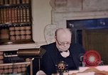 Image of Winston Churchill victory in Europe radio speech London England United Kingdom, 1945, second 20 stock footage video 65675049764
