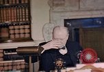 Image of Winston Churchill victory in Europe radio speech London England United Kingdom, 1945, second 34 stock footage video 65675049764