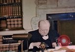 Image of Winston Churchill victory in Europe radio speech London England United Kingdom, 1945, second 37 stock footage video 65675049764