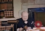 Image of Winston Churchill victory in Europe radio speech London England United Kingdom, 1945, second 41 stock footage video 65675049764