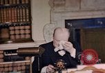 Image of Winston Churchill victory in Europe radio speech London England United Kingdom, 1945, second 47 stock footage video 65675049764