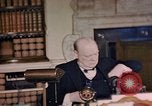 Image of Winston Churchill victory in Europe radio speech London England United Kingdom, 1945, second 50 stock footage video 65675049764