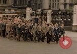 Image of People celebrate Victory in Europe in London London England United Kingdom, 1945, second 10 stock footage video 65675049765
