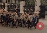 Image of People celebrate Victory in Europe in London London England United Kingdom, 1945, second 13 stock footage video 65675049765