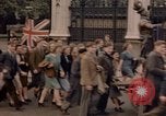 Image of People celebrate Victory in Europe in London London England United Kingdom, 1945, second 19 stock footage video 65675049765