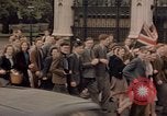 Image of People celebrate Victory in Europe in London London England United Kingdom, 1945, second 21 stock footage video 65675049765
