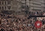 Image of People celebrate Victory in Europe in London London England United Kingdom, 1945, second 49 stock footage video 65675049765