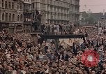 Image of People celebrate Victory in Europe in London London England United Kingdom, 1945, second 50 stock footage video 65675049765