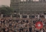 Image of People celebrate Victory in Europe in London London England United Kingdom, 1945, second 54 stock footage video 65675049765