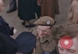 Image of David Niven as British soldier London England United Kingdom, 1945, second 10 stock footage video 65675049766