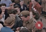 Image of David Niven as British soldier London England United Kingdom, 1945, second 16 stock footage video 65675049766