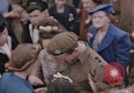 Image of David Niven as British soldier London England United Kingdom, 1945, second 20 stock footage video 65675049766
