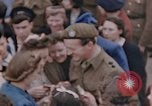 Image of David Niven as British soldier London England United Kingdom, 1945, second 23 stock footage video 65675049766