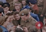 Image of David Niven as British soldier London England United Kingdom, 1945, second 24 stock footage video 65675049766