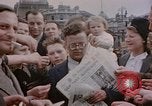 Image of British VE Day celebration of German surrender London England United Kingdom, 1945, second 30 stock footage video 65675049767
