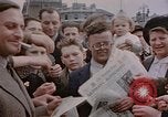 Image of British VE Day celebration of German surrender London England United Kingdom, 1945, second 31 stock footage video 65675049767