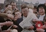 Image of British VE Day celebration of German surrender London England United Kingdom, 1945, second 33 stock footage video 65675049767