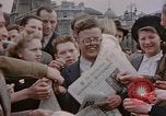 Image of British VE Day celebration of German surrender London England United Kingdom, 1945, second 34 stock footage video 65675049767