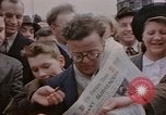 Image of British VE Day celebration of German surrender London England United Kingdom, 1945, second 38 stock footage video 65675049767