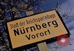 Image of United States military occupying Nuremberg Nuremberg Germany, 1945, second 25 stock footage video 65675049768
