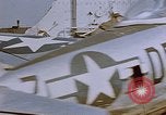 Immagine di P-47 velivoli di 386Fighter Squadron Fritzlar in Germania, 1945, secondo 5 filmato di repertorio 65675049770